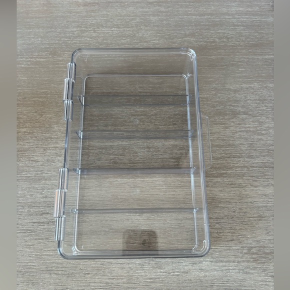 Plastic Stackable Eyeglass Case Storage Organizer with Hinged Lid - Picture 2 of 6